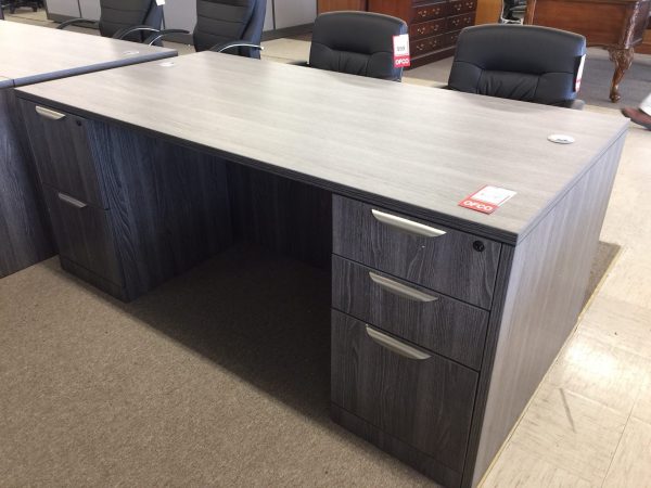 Newport Grey Desk | OFCO Office Furniture